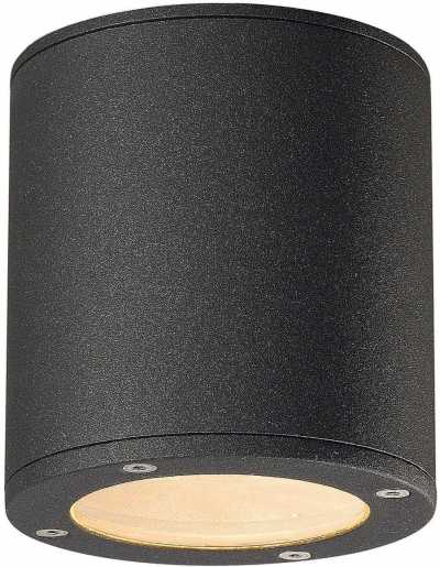 SITRA Outdoor Deckenleuchte TCR-TSE IP44 rund anthrazit max. 9W 