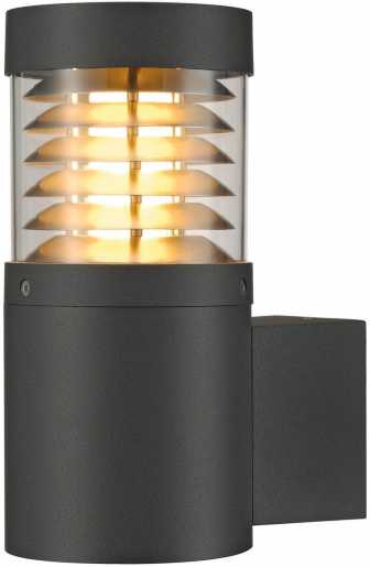 F-POL Outdoor Wandleuchte TC-(D,H,T,Q)SE IP54 rund anthrazit max. 20W 
