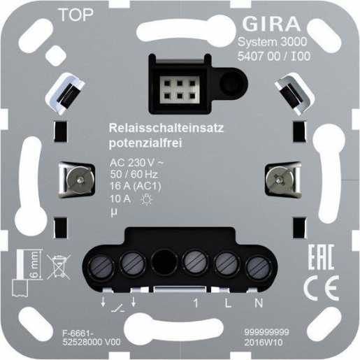 Relaisschalteinsatz potenzialfrei S3000 