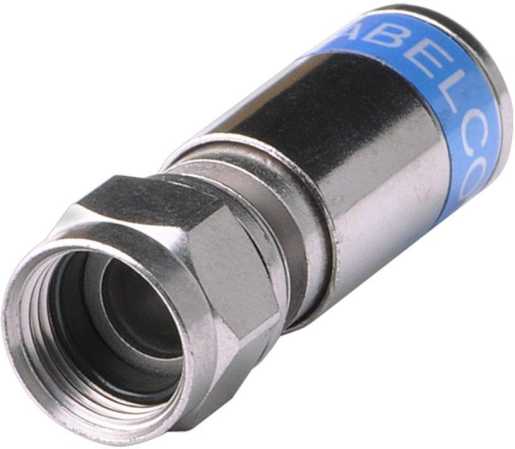 F-Kompressions-Stecker mit QuickMount Technologie 