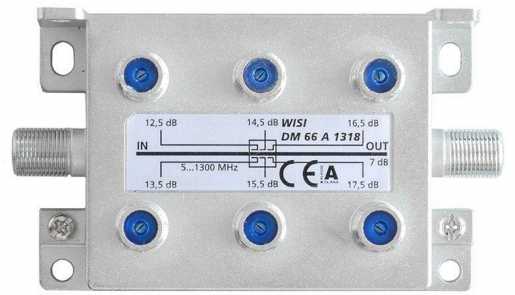 Abzweiger 6-Fach DM 66 A 1318 