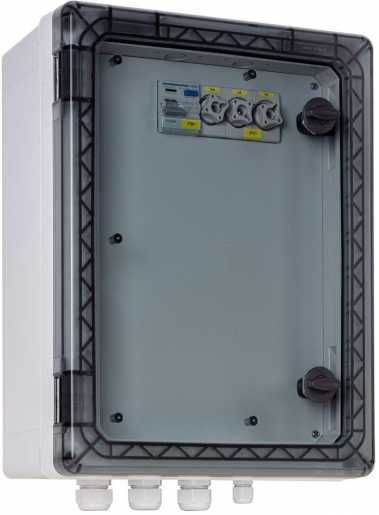 Level X-BLACK-OUT BOX 230V/16A für 3-10KTL-M1 3-Phasig 