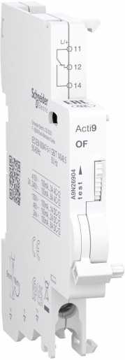 Hilfsschalte Acti9 OF 1OC 100mA - 6 AC/ Anschluss unten 