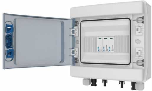 PV DC SPD Überspannungsschutzbox 1IN+1OUT Typ 2 MC4 