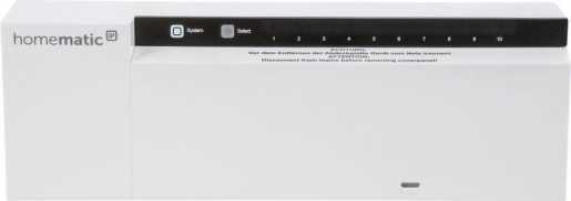 Fußbodenheizungscontroller 10-fach 230 V 