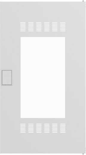 Tür 3RE wifi mit Lüftungsöffnungen und Kunststoffeinsatz AK600 