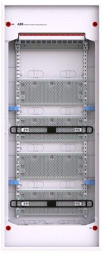 AK660M Mediaverteiler 828 x 339 x 99 mm Aufputzmontage 60 PLE IP00 ohne Tür 
