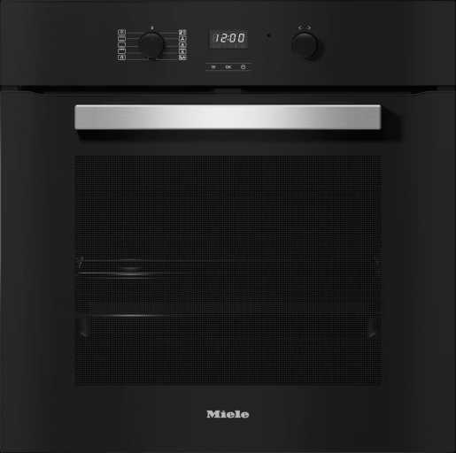 Einbau-Backofen H 2455 BP ACTIVE Obsidianschwarz 