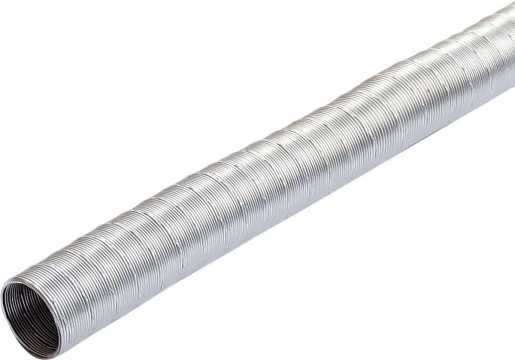 Alu-Installationsrohr 40 mm biegsam 1,5 m 