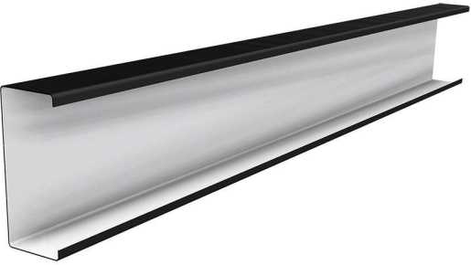 RAIL 40 Schienenabdeckung 300 mm schwarz 