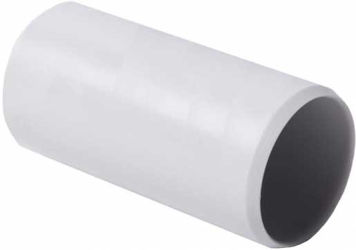 Muffe PVC für starres Rohr hellgrau 16 mm 