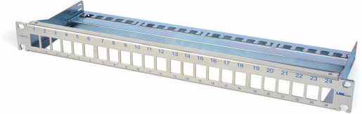 Patchpanel für 24 Module leer KAXCSV-02400-C001 