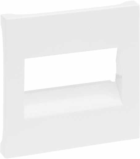 SEANO Abdeckung RJ45 für 1- und 2-fach Datendosen Farbe: Ultraweiß 
