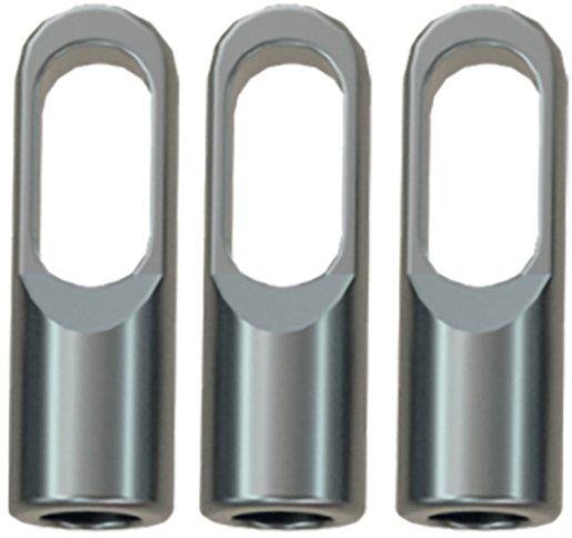 GF3 SLIM Zugösen-Set Ø 4,5 mm 3 Stück Edelstahl Gewinde RTG Ø 3 mm 