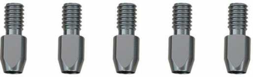 GF3 SLIM Endhülsen-Set Ø 3 mm 5 Stück Edelstahl Gewinde RTG Ø 3 mm 