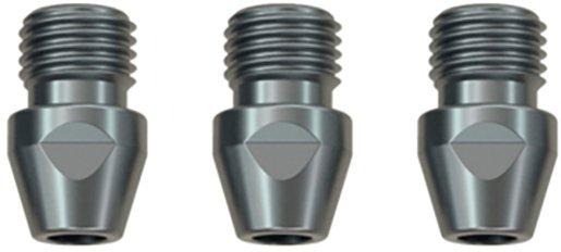 GF3 SLIM Adaptergewinde-Set 3 Stück Edelstahl RTG Ø 3 mm Innengewinde 