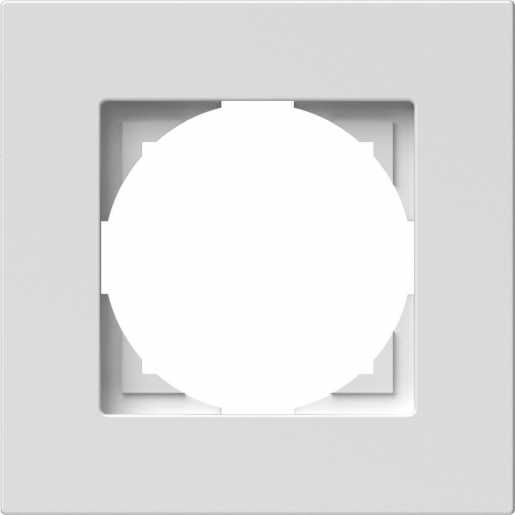 Rahmen LOGIQ FLAT 1-fach polarweiß 