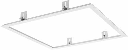 EInbauleuchte Slim Panel Performer UGR19 G6 LED Rc Sq625 Frame WH 