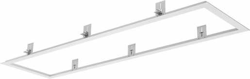 EInbauleuchte Slim Panel Performer UGR19 G6 LED Rc Re300 Frame WH 