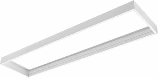 EInbauleuchte Slim Panel Performer UGR19 G6 LED Rc2 Re300 Surface Kit WH 