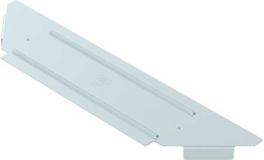 Deckel für Anbau-Abzweigstück B200mm Stahl bandverzinkt 