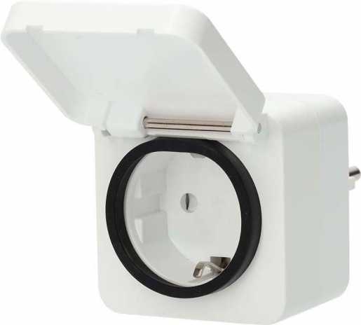 SmartLife Smart Stecker IP44 3680 W 