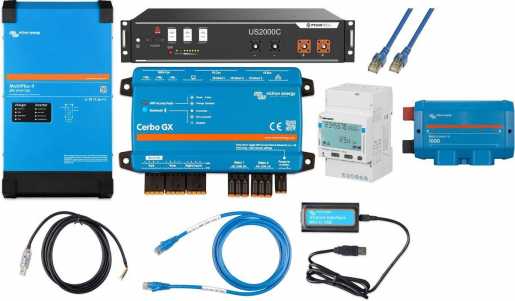Victron ESS mit Pylontech US2000C 24kWh 