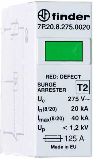 Varistor-Ersatzmodul für Basisgeräte der Serie 7P 