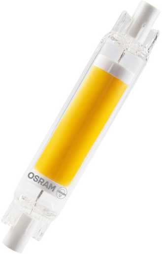LED Stablampe SLIM LINE R7S 4,5W 827 Glas R7s 