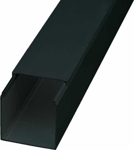 Installationskanäle CKA 40 x 40 mm schwarz 
