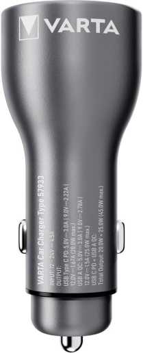 USB-Ladegerät 45 W USB-A USB-C Kfz 