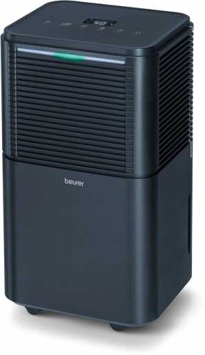 Luftenfeuchter 30m² 200 Watt schwarz 