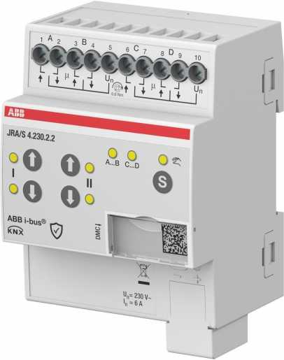 Jalousieaktor 4-fach manueller Bedienung 230 V 