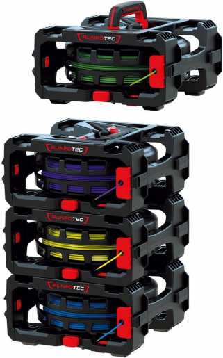 CB 260 Cable Box - Einzeladerabroller - 4 Boxen 