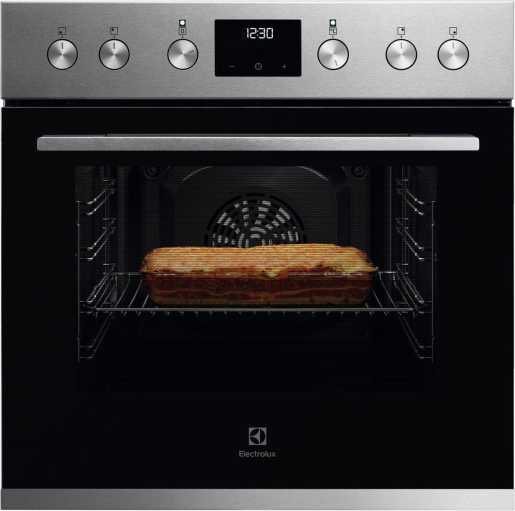 Einbauherd Reinigung mit Wasserdampf Touch-Bedienung Grillfunktion 