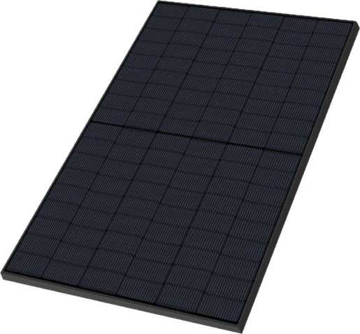PV-Modul 435 Wp HC-Alpin black mit 4 mm gehärtetem Antireflex-Solarglas 