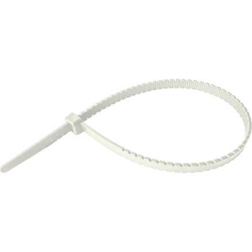 Kabelbinder HUPtwist natur 200x4,6mm werkzeuglos abdrehbar 