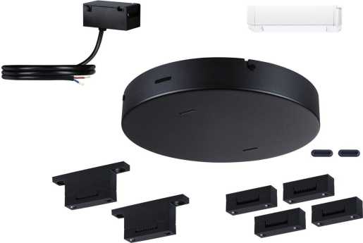 ULine Installations Set 60VA inkl. Halterungen 48V DC schwarz 