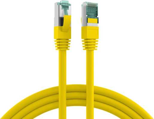 RJ45 Patchkabel S/FTP Cat.6A TM21 UC900 50m gelb 