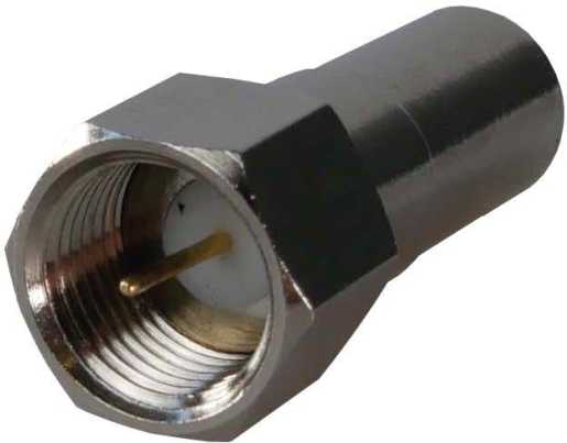 F-Abschlusswiderstand mit DC-Trennung 