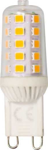 LED-Lampe G9 300lm ersetzt 28W Stecksockellampe dimmbar Warmweiß 