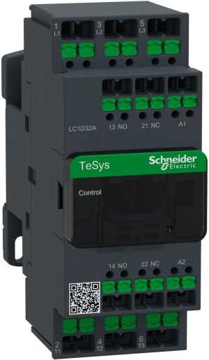 Leistungsschütz LC1D 3-polig 1S / 1Ö 15 kW 32 A 400 V AC3 Spule 48 V AC Snap IN 