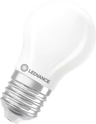 LED Tropfenlampe LED CLASSIC P DIM P 1,8W 827 Frosted E27 