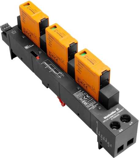 Überspannungsschutz für Niederspannungsanlagen VPU AC II BS60 3+1 R 300/40 F 