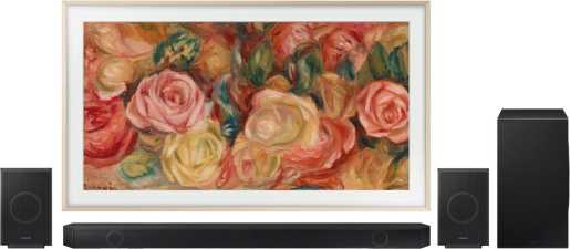 Fernseher Lifestyle TV The Frame 2024 mit Soundbar Q930D 9.1.4 Kanal 