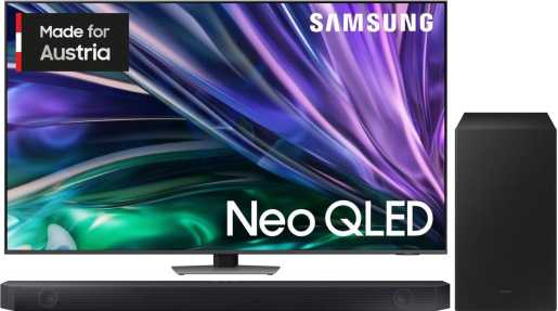 Fernseher QN86D (2024) 75 Zoll Neo QLED 4K Mini LED AI mit Soundbar 3.1.2 Kanal 