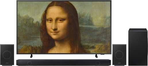 Fernseher Lifestyle TV The Frame 2024 mit Soundbar Q930D 9.1.4 Kanal 