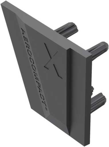 Endkappe links für Schiene X40 