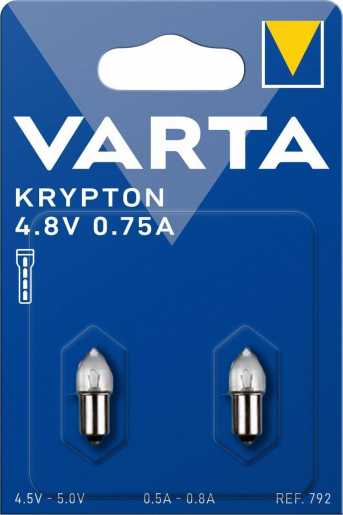 Ersatzlampe Krypton 792 4,8 V 0,75 A 