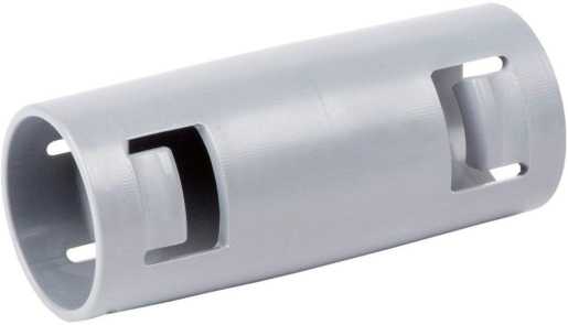 Flex-Muffe 63 zugfest grau 